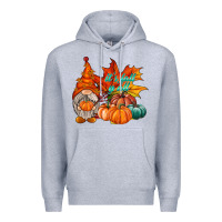 Heather Grey it is fall yall gnome Premium Hoodie - RacoonDesign