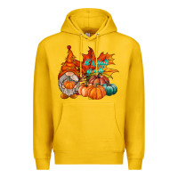Lemon it is fall yall gnome Premium Hoodie - RacoonDesign