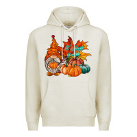 Oatmeal Heather it is fall yall gnome Premium Hoodie - RacoonDesign