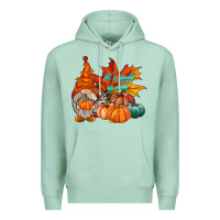 Seafoam it is fall yall gnome Premium Hoodie - RacoonDesign