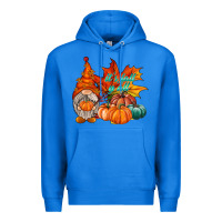 True Royal it is fall yall gnome Premium Hoodie - RacoonDesign