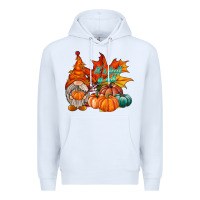 White it is fall yall gnome Premium Hoodie - RacoonDesign