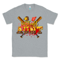 Heather Grey softball aunt Classic Tee - AdoDesignShop