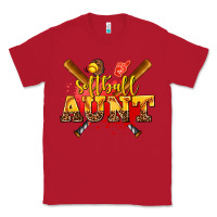 Red softball aunt Classic Tee - AdoDesignShop
