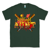 Sports Green softball aunt Classic Tee - AdoDesignShop