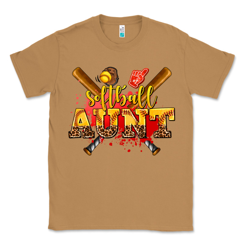 Softball Aunt Classic Tee by AdoDesignShop | Teevron