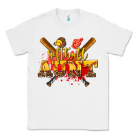 White softball aunt Classic Tee - AdoDesignShop
