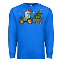 True Royal christmas tractor Premium Sweatshirt - MaliasSmallBusiness