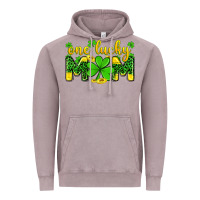 Vintage Zinc one lucky mom Vintage Hoodie - Zillion Design Studio