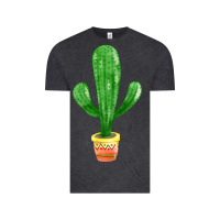 Vintage Black mexican cactus Vintage Tee - FaDigitalArtStudio