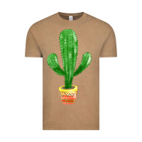Vintage Coffee mexican cactus Vintage Tee - FaDigitalArtStudio