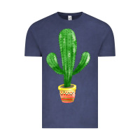 Vintage Denim mexican cactus Vintage Tee - FaDigitalArtStudio