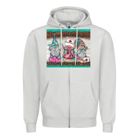 Dove Grey nurse gnomies tumbler Zipper Hoodie - BarkalooDesign