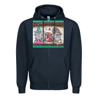 Navy nurse gnomies tumbler Zipper Hoodie - BarkalooDesign