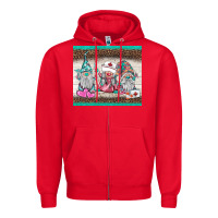 Nurse Gnomies Tumbler Zipper Hoodie | Teevron