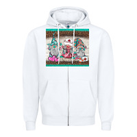 White nurse gnomies tumbler Zipper Hoodie - BarkalooDesign