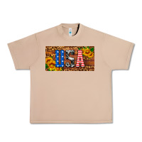 Burro usa sunflowers license plate Urban Heavy Tee - HRA Design Shop