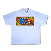Grape Ice usa sunflowers license plate Urban Heavy Tee - HRA Design Shop