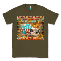 Army Green hello pumpkin tumbler Classic Tee - BundleAndBundleShop