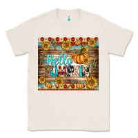 Natural hello pumpkin tumbler Classic Tee - BundleAndBundleShop