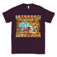 Plum hello pumpkin tumbler Classic Tee - BundleAndBundleShop
