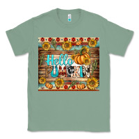 Sage hello pumpkin tumbler Classic Tee - BundleAndBundleShop