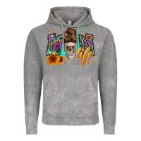 Cloud Rock mom life with skull Vintage Hoodie - Zillion Design Studio
