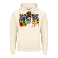 Vintage Artic mom life with skull Vintage Hoodie - Zillion Design Studio