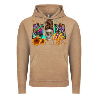 Vintage Coffee mom life with skull Vintage Hoodie - Zillion Design Studio