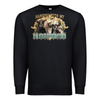 Black hanging with my heifers Premium Sweatshirt - NancyCooperArtShop