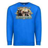 True Royal hanging with my heifers Premium Sweatshirt - NancyCooperArtShop