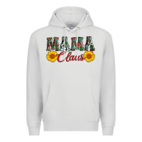 Dove Grey mama claus Premium Hoodie - AdoDesignShop