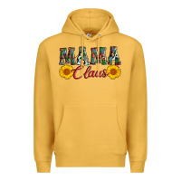 Mustard mama claus Premium Hoodie - AdoDesignShop
