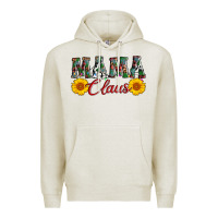 Oatmeal Heather mama claus Premium Hoodie - AdoDesignShop