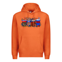 Carrot labor day drink Premium Hoodie - RacoonDesign