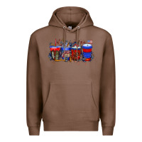 Chestnut labor day drink Premium Hoodie - RacoonDesign