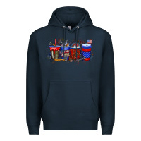 Navy labor day drink Premium Hoodie - RacoonDesign