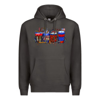 Smoke labor day drink Premium Hoodie - RacoonDesign