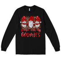 Black hangin' with my gnomies Long Sleeve Tee - JahusDesignShop