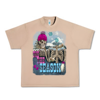Burro Winter tis the season skeleton Urban Heavy Tee - FaDigitalArtStudio