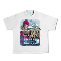 Lunar Rock Winter tis the season skeleton Urban Heavy Tee - FaDigitalArtStudio