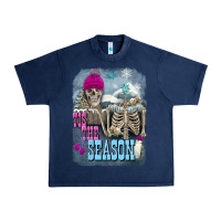 Winter Tis The Season Skeleton Urban Heavy Tee | Teevron