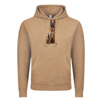 Vintage Coffee german shepherd Vintage Hoodie - RanaPortraitStore