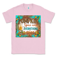 Bubblegum Pink pumpkin spice and everything nice Classic Tee - BundleAndBundleShop