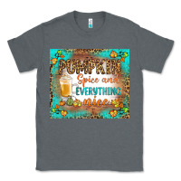 Charcoal Heather pumpkin spice and everything nice Classic Tee - BundleAndBundleShop