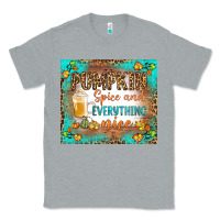 Heather Grey pumpkin spice and everything nice Classic Tee - BundleAndBundleShop