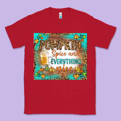 Pumpkin Spice And Everything Nice Classic Tee Designed By Bundleandbundleshop