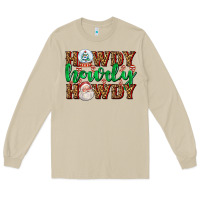 Mushroom howdy howdy howdy Long Sleeve Tee - AdoDesignShop