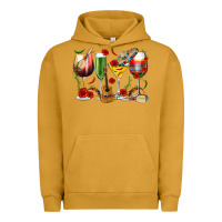 Pigment Peanut Butter Mexico Wine Glasses Urban Hoodie - texasbilliewilder