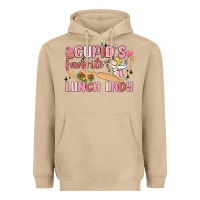 Mushroom cupid's favorite lunch lady Heavyweight Hoodie - MaliasSmallBusiness